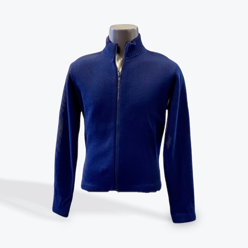 New inga ice figure skating dance vintage zip up sweater